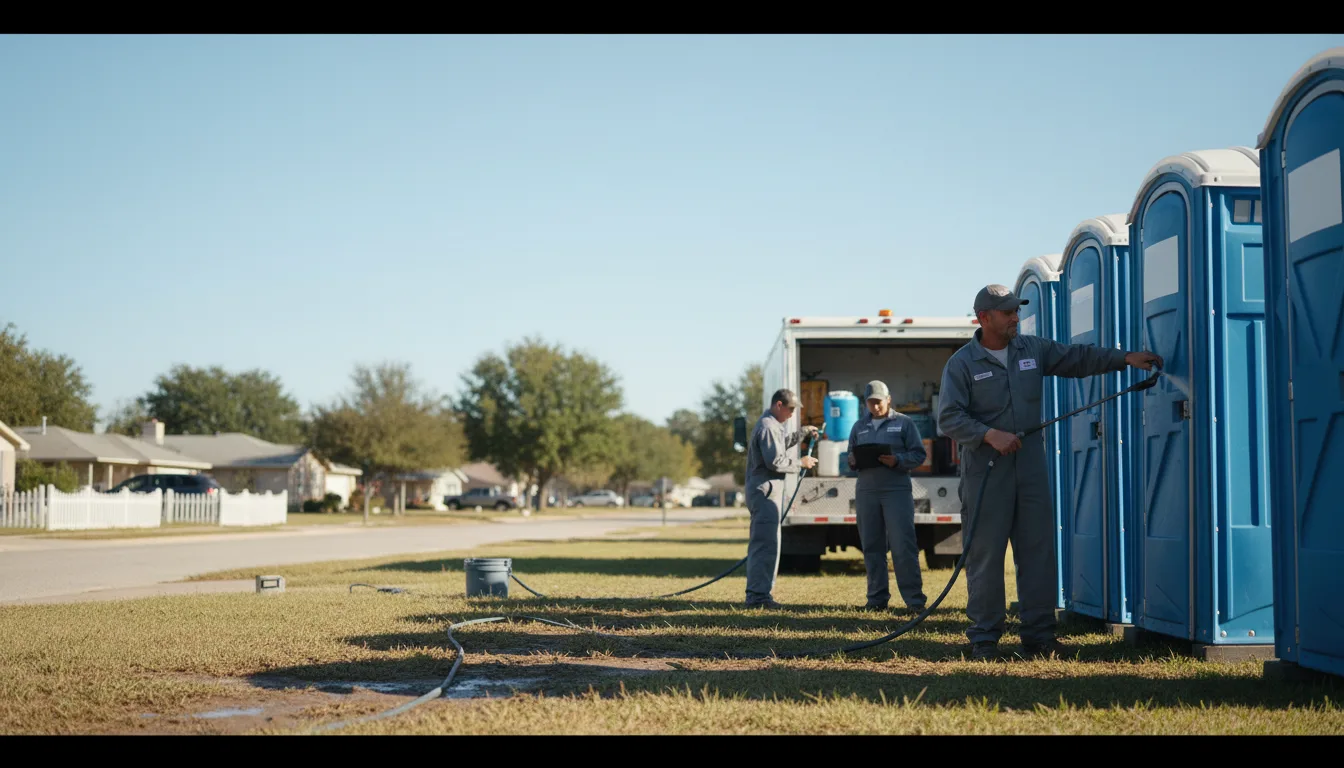 Long-Term Portable Toilet Rental in Webster, SD near me